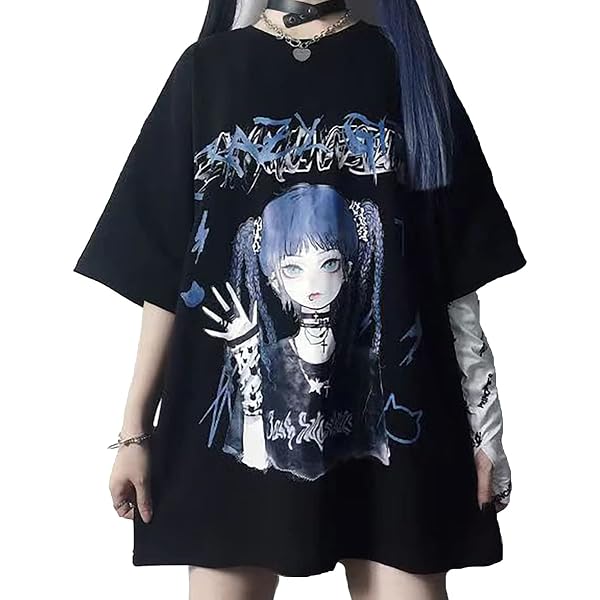 Teen Girl Cute Kawaii T Shirts Y2k Anime Oversized Taiwan