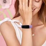 AMCC 3 Pack Straps for Samsung Galaxy Fit 2 Women Men Soft Silicone Sport view 6