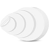 ISKYBOB 200 Sheets Parchment Paper Rounds, 4" 6" 8" 10" 4Sizes Cake Pan Liners Grease Proof Non-stick Parchment Paper Sheet for Baking, Grilling, Frying