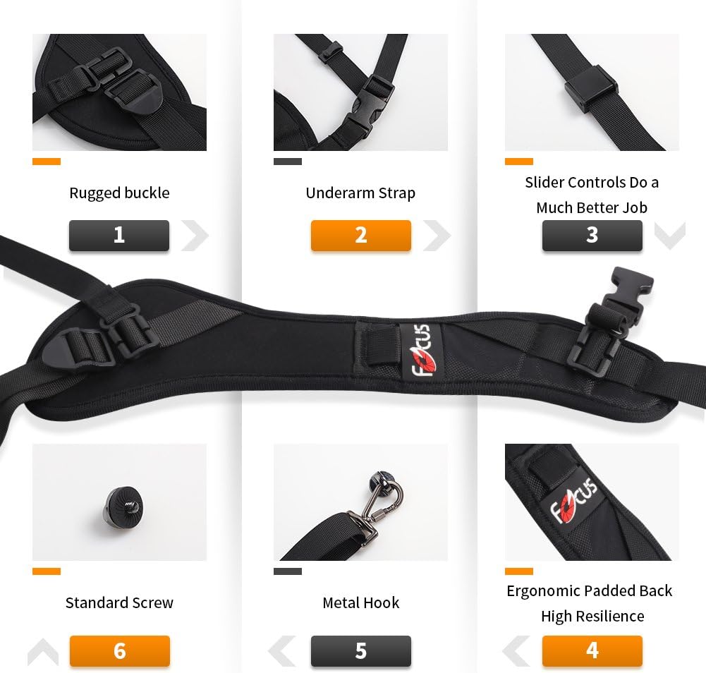 Correa para cámara Focus