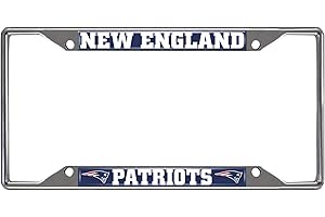 FANMATS NFL Unisex-Adult NFL License Plate Frame