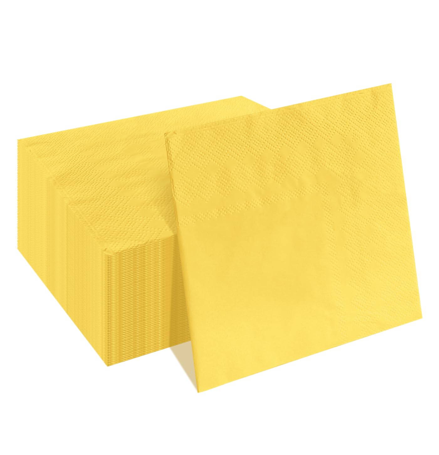 Photo 1 of ***MISSING PARTS***
50 Pieces 2-ply Yellow Napkin Disposable Cocktail Napkins Beverage Napkins Dessert Napkins Paper Napkins for Wedding Birthday Party Paper Dinner Napkins