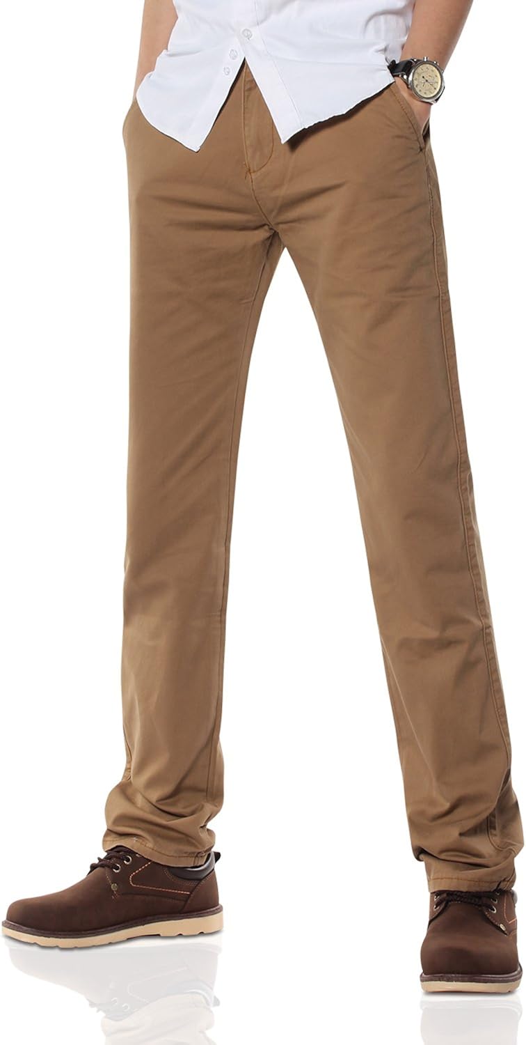 dark khaki chinos