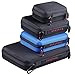 Smatree Carrying Case Compatible for GoPro Hero 8/7/6/5/4/3+/3/2/1/GOPRO HERO (2018)/DJI Osmo Action(Black & Red)-Extra-Small