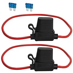 Gaoekoius 2 PCS 14 AWG Waterproof Heavy-Duty Inline