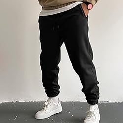 Dressy Sweatpants Men Mens Sweatpants with Elastic