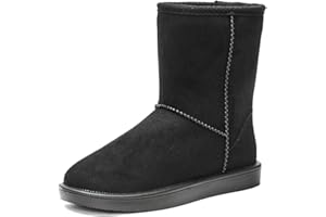 DKSUKO Women's Classic Waterproof Snow Boots Winter Boots