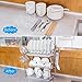 Dish Drying Rack 3-Tier Chrome Dish Drainer Rack Kitchen Storage with Drainboard and Cutlery Cup 16.59.817.7