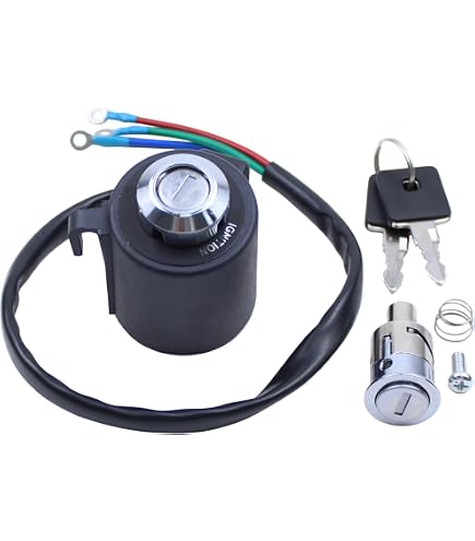 Amazon.com: Chrome Ignition Control Switch Cover Cap For Harley