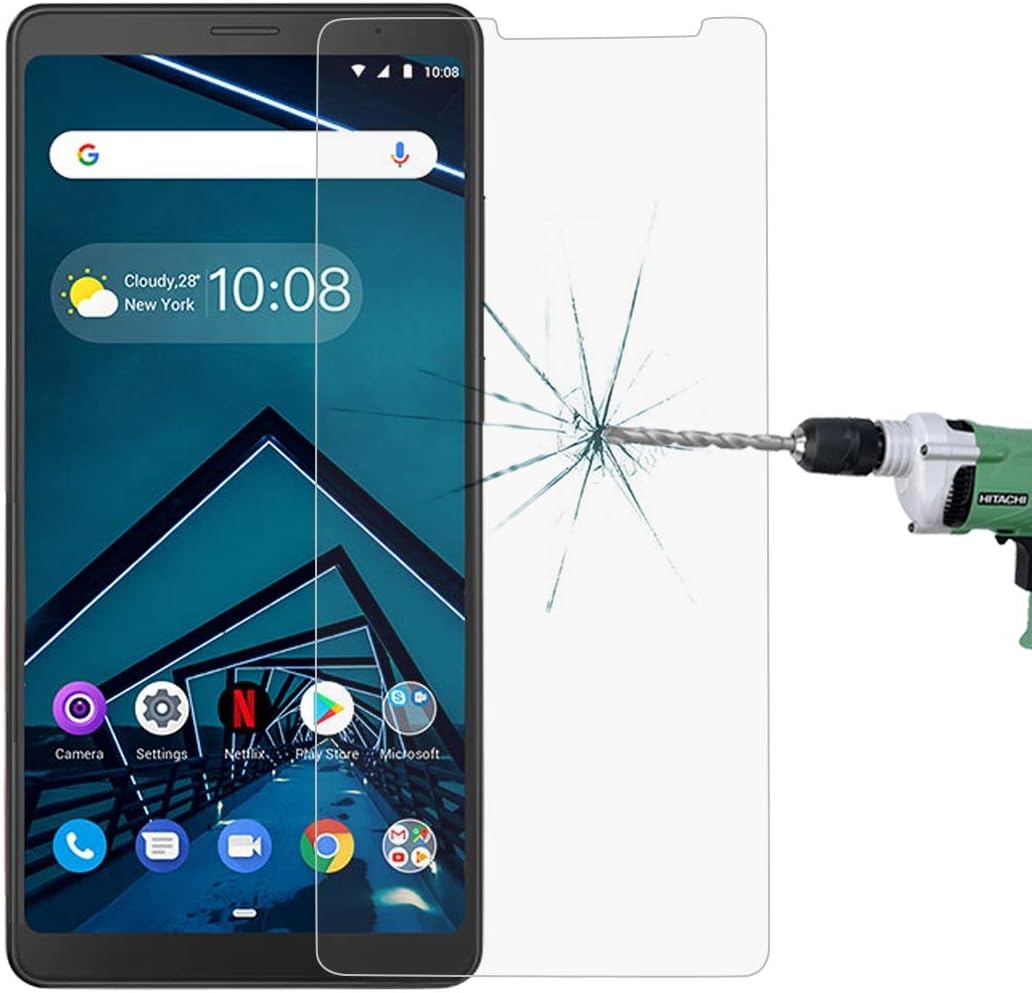 CAIFENG Tempered Glass Film Screen Protector 9H 2.5D Anti-Scratch Tempered Glass Film for Lenovo Tab V7 Anti-Scratch