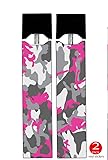 Juul Vape (2 PACK) - VINYL DECAL STICKERS - Pink