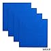 Barcaloo 10 Inch x 10 Inch Baseplate for Building Bricks - Blue 4 Pack Classic Baseplates Compatible with All Major Brands