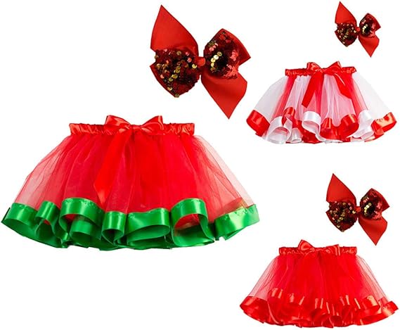 Amazon Co Jp チュチュスカート キッズ キラキラ カラフル チュールスカート ヘアクリップ付き Tutu スカート 子どもドレス ベビー パニエ プリンセスドレス ハロウィン クリスマス 誕生日 プレゼント 卒園式 学園祭 ステージ 舞台 変装 文化祭 服 ファッション小物