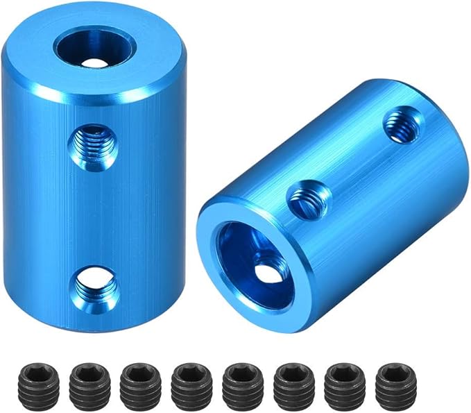 DealMux Aluminum Alloy L25XD16 1/4 Inch Bore Rigid Coupling Set Screw