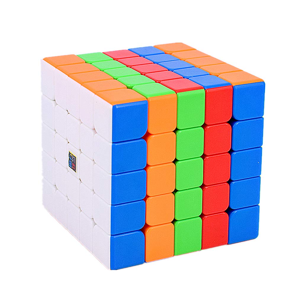 Bokefenuo Moyu Meilong 5x5 M – Cube Magnétique Stickerless – Version Améliorée – Glisse Parfaite – Cadeau Enthousiaste Dès 8 Ans