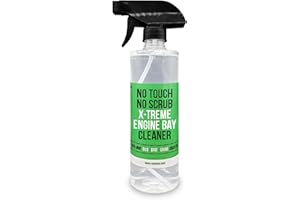 DURA-COATING TECHNOLOGY Dura-Coating Engine Bay Cleaner - No Touch Cleaning, Spray and Rinse, Effective on Baked Oil & Grease Residue, Ideal for Old, Worn Engine Bays, Heavy-Duty Cleaning Ability, 16oz Bottle