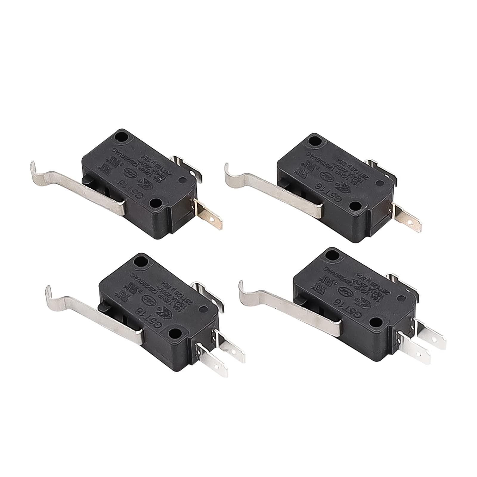 Photo 1 of Drive-up 4 Pack Micro Switch 2 and 3 Prong Fit Club Car DS & Precedent Car Golf OEM 1014807 1014808