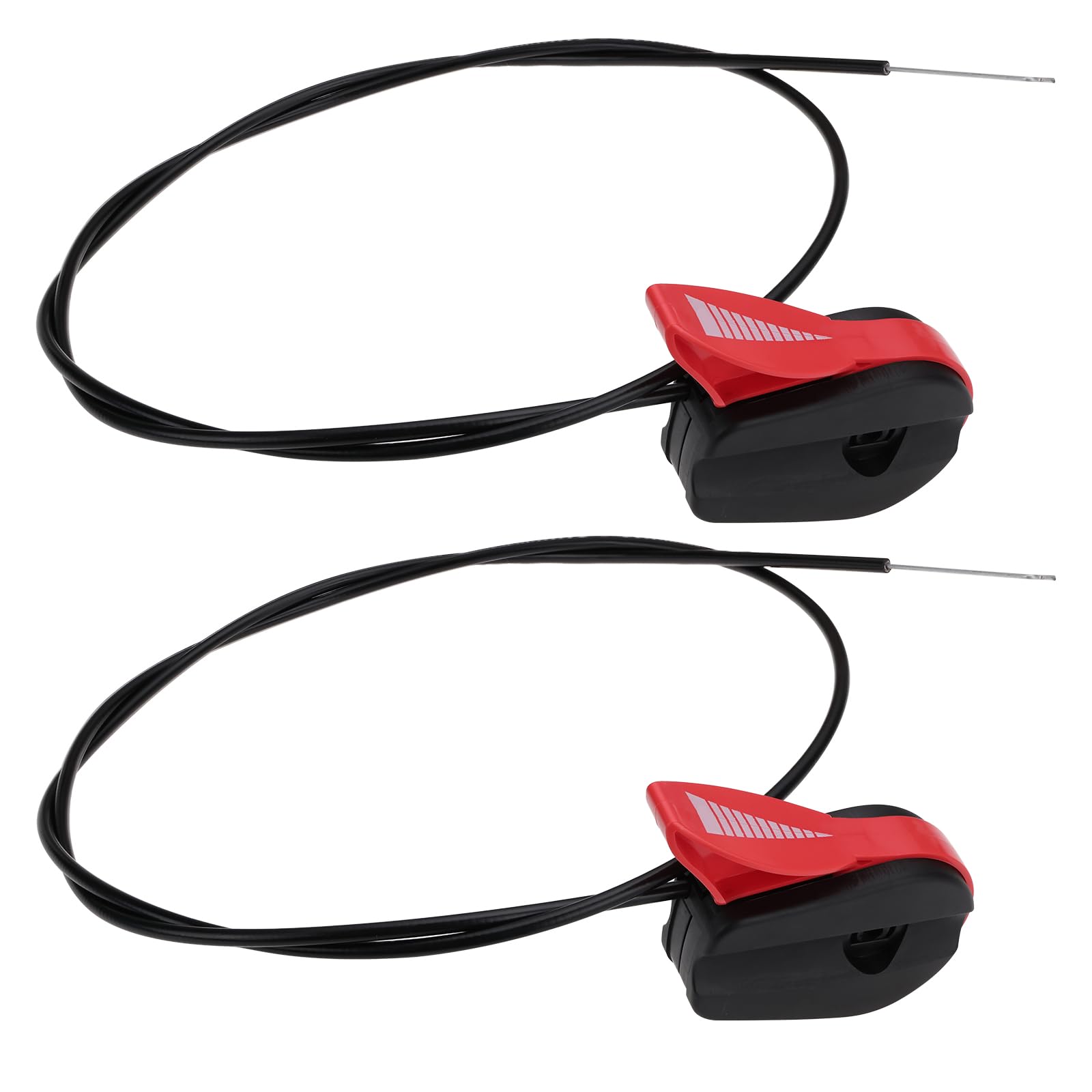 SG Store 2PCS Lawn Mower Throttle Cable Replacement 1450mm Lawn Garden Mower Universal Throttle Control Cable for Garden Hand Push Lawnmowers