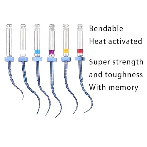5 Lime Endo AZDENT Per Laboratorio 5 Lime Endodontiche Dentali SX F3 25mm Niti Attivate A Calore N 532947 - Foto 12