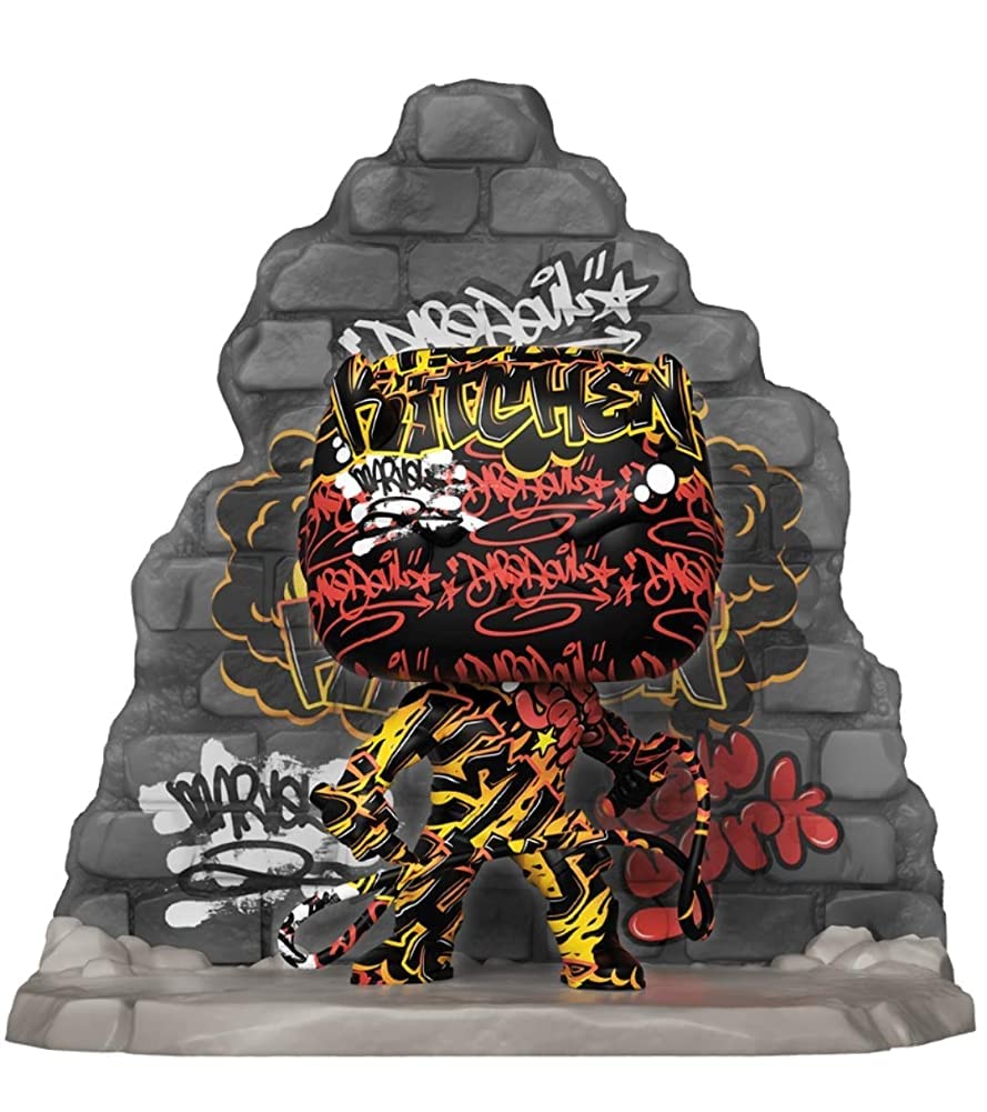 POP Funko Marvel 704 Daredevil Street Art Collection Deluxe