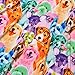 Jxstar Little Girls Animal Print for Skater Cartoon Rainbow Dog Pattern Sleeveless Dress Rainbow Dog 130