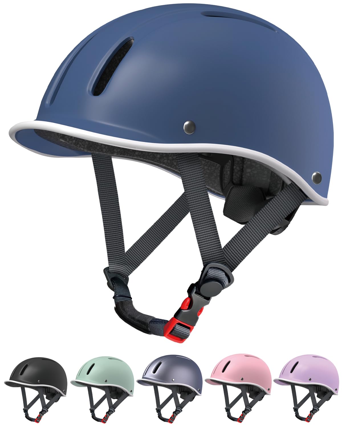 Photo 1 of Bike Helmet for Adult, Adjustable Cycling Helmet for Men & Women, CPSC & ASTM Certified, Multi-Sport Helmet for Road Biking, Skateboarding, Scooter, Ebike, Commuting