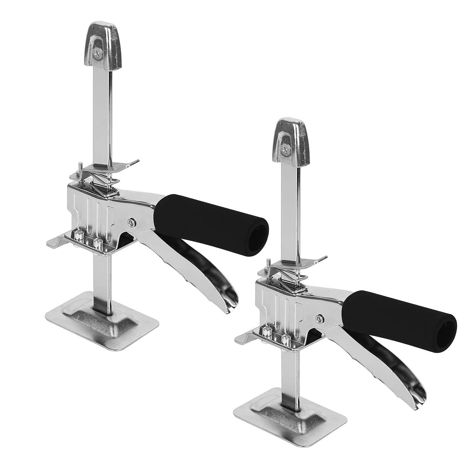 WMLBK 2PCS Hand Jack Tool - Labor Saving Arm Wall Tile Height Adjustable Locator for Door Plate,Lifter,Cabinet,Wall Tile,Ceramic,Floors
