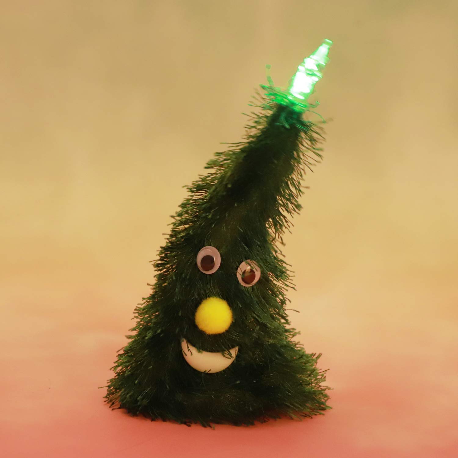 ITODA Electric Christmas Tree Hat Swing Music Dancing Santa Hat Toy Ornaments Christmas Hats Light Up Electric Toys Xmas Party Headwear for New Year Festival