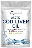 Cod Liver Oil 2,000mg Per Serving, 360 Softgels