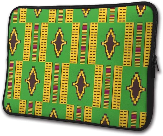 African Print Ankara Pattern Laptop Bag Compatible 13/15 Inch Computer