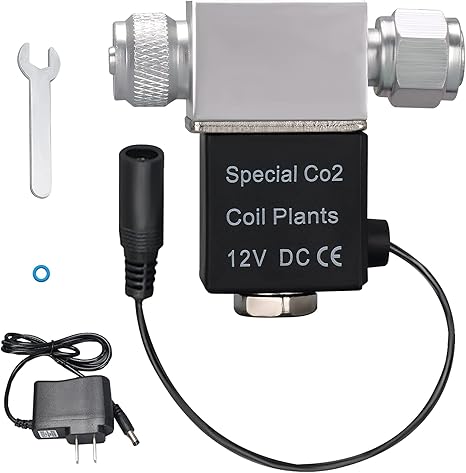 Amazon Co Jp Benkeg 水族館co2システムレギュレーター用電磁弁dc12v出力接続m10 1おねじシングルヘッドノイズレス低温バージョン ペット用品