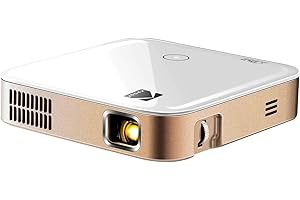 KODAK Luma 350 Portable Smart Projector w/ Luma App | Ultra HD Rechargeable Video Projector w/ Onboard Android 6.0, Streaming Apps, Wi-Fi, Mirroring, Remote Control & Crystal-Clear Imaging