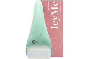 BAIMEI Cryotherapy Ice Roller for Face Redness Reducing Wrinkles Fine Lines Skin Care Tools Facial Massager Self Care Gifts for Men Women - Green