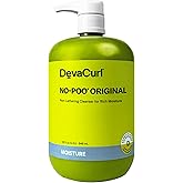 DevaCurl No-Poo Original Non-Lathering Cleanser for Rich Moisture | Non-Stripping | Hydrates Curls | All Curl Types