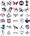200 PCS Galaxy and Laptop Stickers for Car, Laptop, Skateboard, Luggage, Waterproof Vinyl Decals for Motorcycle, Bicycle, Bumper