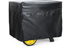 FEVBCNRJ Generator Cover Compatible with Champion, Weather-Resistant Portable Generator Cover for Outside Storage, Heavy Duty Thicken 600D Polyester, 32 x 24 x 24 inch for Most Generators 5000-10000 Watt