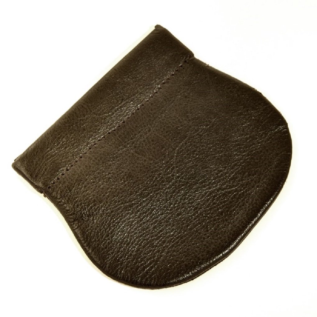 Golunski Men's Leather Snap Top Coin Purse - Black