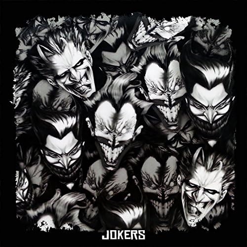 Hydrographics Film - Joker Skulls Batman - 10ft Film Roll