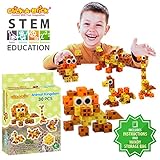 Click-A-Brick Animal Kingdom 30pc Building Blocks Set | Best STEM Toys for Boys & Girls Age 4 5 6 Year Old | Fun Kids 3D Construction Puzzle | Top Educational Learning Gift for Children Ages 4-10