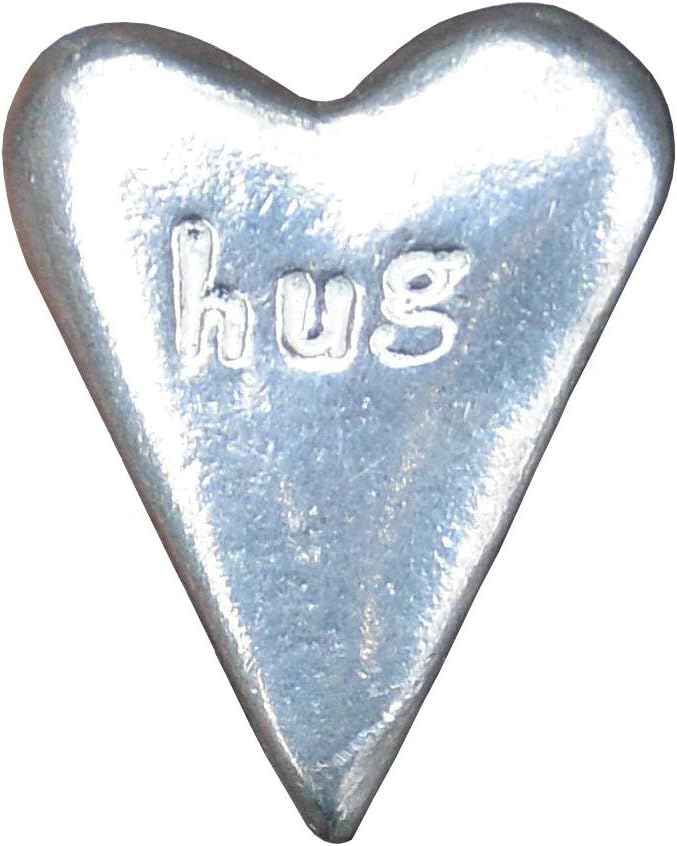 Pocket Hug Gift, Tiny Hug Token, Little Hug Keepsake, Thinking of You Gift, Handmade in Fine Pewter by William Sturt