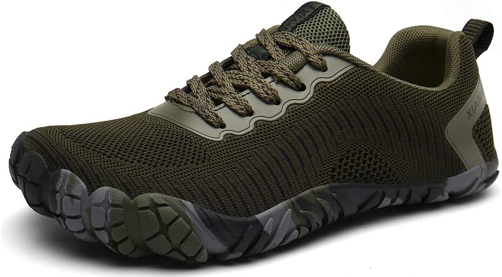 Men Women Minimalist Trail Running Barefoot Shoes Gym Walking Lightweight Hiking Beach Water Shoes Athletic Slip-On Shoes