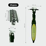 FurCare 3-in-1 Deshedding Dematting Detangling Pet Tool Green view 5