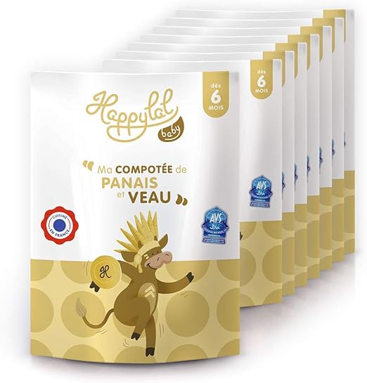Happylal Baby 6 Mois Lot De 8 Petits Pots Halal Pour Bebe 90 De Bio Ma Compotee De Panais Et Veau 8 X 150 G Amazon Fr Epicerie Happylal Baby 6 Mois Lot De 8 Petits Pots Halal Pour Bebe 90 De Bio Ma Compotee De Panais Et Veau 8 X 150 G Amazon Fr Epicerie