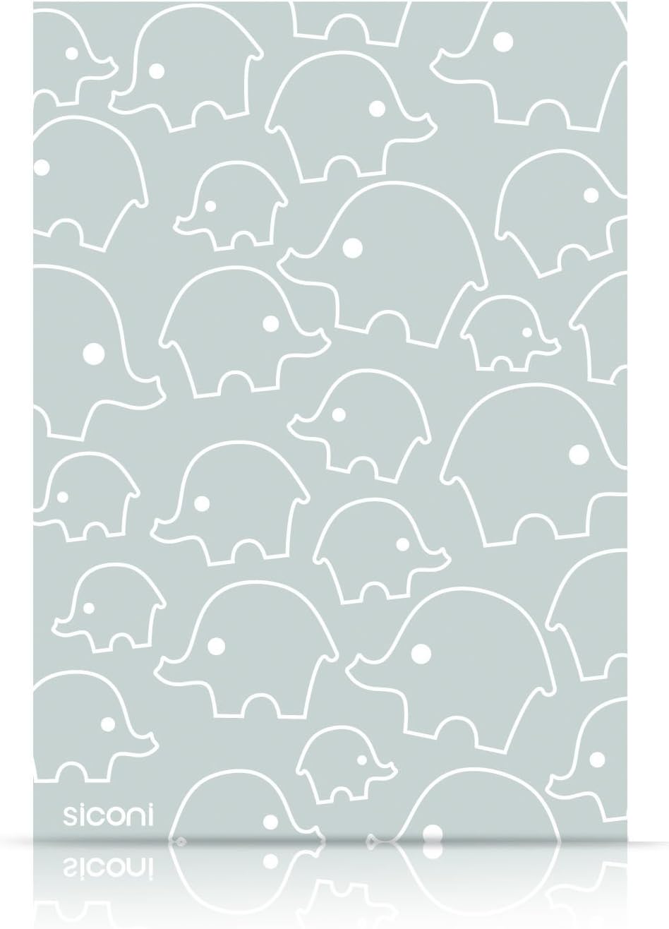 Siconi Collection 11.7" Baby Elephant Sticky Board, Grey