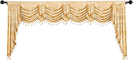 amazon com elkca cenefa de cortina