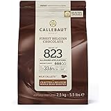 Belgian Milk Chocolate Baking Callets (Chips) - 33.6% - 1 bag, 5.5 lbs