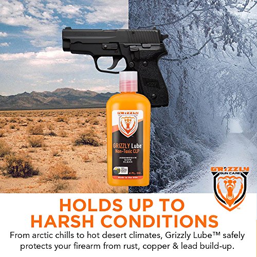 Grizzly Lube CLP AllinOne Gun Cleaner, Lubricant, & Protectant