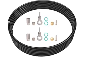 HOUSON BH90 Brake LINE Set | 3m High-Pressure Hose + 4X Pure Copper Olives/Needles | for XT/XTR/SLX/Saint M9100-M820 | 5-Line