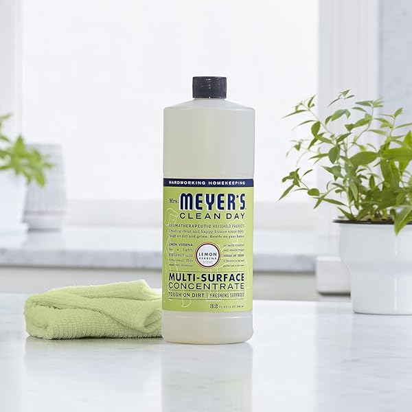 MRS. MEYER’S CLEAN DAY MULTI-SURFACE EVERYDAY CONCENTRATE, LEMON VERBENA SCENT, 32 FL OZ BOTTLE