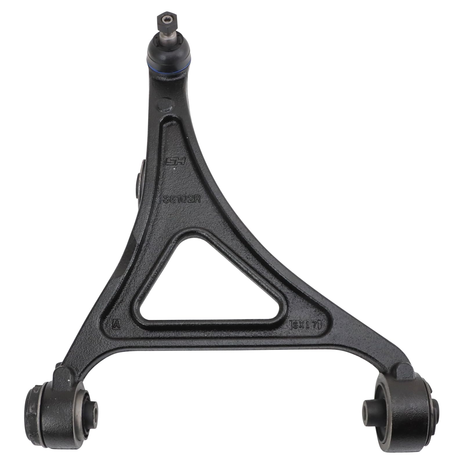 TRQ Front Right Lower Control Arm with Ball Joint Passenger Side Compatible with 2005-2011 Chrysler 300 2007-2011 Dodge Charger 2005-2008 Magnum Image TRQ Front Right Lower Control Arm with Ball Joint Passenger Side Compatible with 2005-2011 Chrysler 300 2007-2011 Dodge Charger 2005-2008 Magnum Image